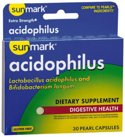 McKesson sunmark Probiotic Dietary Supplement 30 per Box Capsule - 1093950944