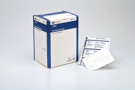 Cardinal TelfaOuchless Non-Adherent Dressing Cotton 3 X 4 Inch Sterile - 1050-