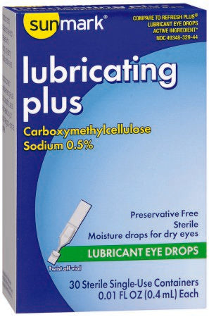 McKesson sunmark Eye Lubricant 0.01 oz. Eye Drops - 49348032944
