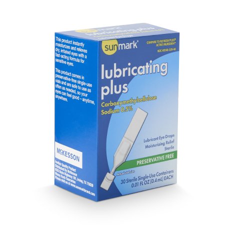 sunmark - Eye Lubricant 0.01 oz. Eye Drops - 49348032944