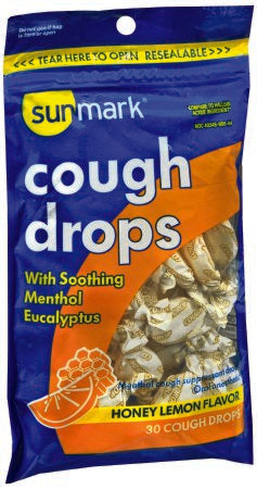 McKesson sunmark Cold and Cough Relief 7.5 mg Strength Lozenge 30 per Bag - 49348098844