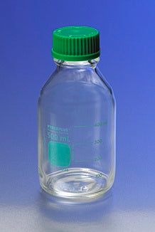 PANTek Technologies LLC PYREXPLUS PVC-Coated Media Storage Bottle Wide Mouth, Round Polypropylene 2 Liter - 616262L