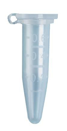 PANTek Technologies LLC Fisherbrand Premium Microcentrifuge Tube Conical Bottom Plain 7.5 X 30.5 mm 600 µL Without Color Coding Snap Cap Polypropylene Tube - 5408128