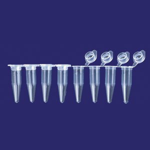 PANTek Technologies LLC TempAssure PCR Tube Conical Bottom Plain 200 µL Without Color Coding Snap Cap Polypropylene Tube - 14023900