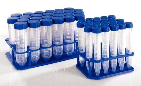 PANTek Technologies LLC Nunc Centrifuge Tube Conical Bottom Plain 15 mL Blue Cap Closure Polypropylene Tube - 339651