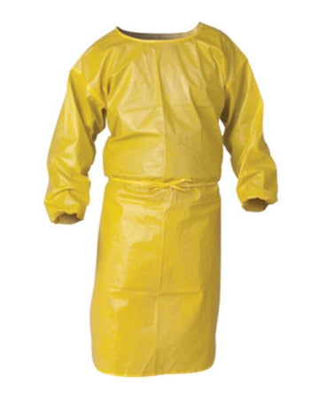 Kimberly Clark Kleenguard A70 Protective Procedure Gown One Size Fits Most Unisex Yellow - 9830