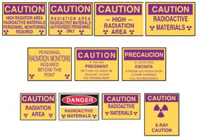 Alimed AliMed Caution Sign Radiation Area - 937649