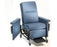 858 Series - Transport Manual Recliner Oxford Brown Vinyl 5 Inch Casters - 858FS13-TS7