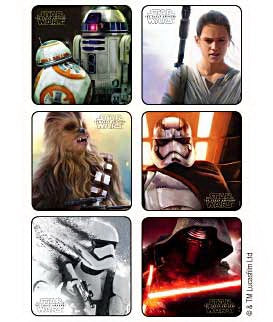 Medibadge Disney 75 Per Unit Star Wars 7 - The Force Awakens Sticker - 1599