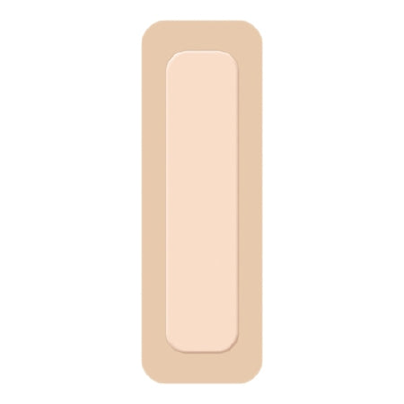 Convatec Aquacel Silicone Foam Dressing 4 X 12 Inch Rectangle Silicone Adhesive with Border Sterile - 421155