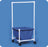IPU IPU Single Hamper with Bag ipu 4 Inch Casters 9 Bushel - LH310
