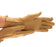 Isotoner Therapeutic - Compression Gloves Full Finger Large Over-the-Wrist Length Ambidextrous Nylon / Spandex - 52372/NA/NA/LG