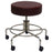 Magmedix MRI Non Magnetic Padded Seat Stool 5 Casters - 03-CHM8036