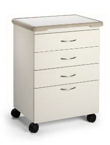 Midmark - Mobile Treatment Cabinet 18 X 27 X 33 Inch Acorn 4 Inch 3 Drawers, 8 Inch One Drawer - M41A.459.KCN