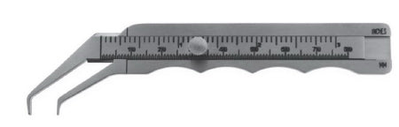 BR Surgical Caliper Thorpe 0 to 80 mm, 0 to 3 Inch - BR02-31811