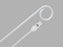 Mac-Loc - Drainage Catheter 12 Fr. Locking Loop Straight Style 45 cm Length - G09767