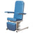 Recliner Series - Blood Drawing Chair Padded Arm Wedgewood Blue - 6810-3WW