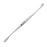 Sklar - Bone Curette Volkmann 5-1/2 Inch Length Double-ended Straight Flat Smooth Handle 5 X 10 mm Tip / 6 X 20 mm Tip Straight Oval Cup Tip - 40-7163