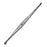 Sklar - Bone Curette Volkmann 8-1/2 Inch Length Double-ended Straight Flat Smooth Handle 5 mm Tip / 7 mm Tip Straight Oval Cup Tip - 40-7169