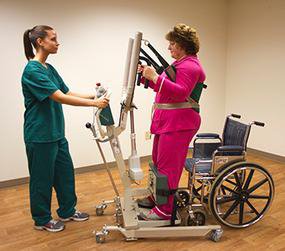 Smart Stand - Bariatric Sit-to-Stand Patient Lift 800 lbs. Weight Capacity Battery Powered - Ez Way - S800PN-03