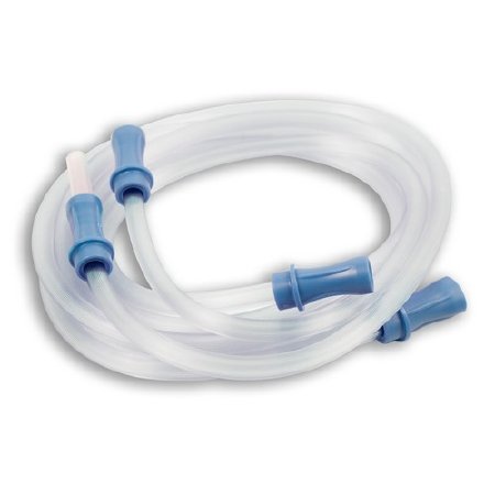 Dynarex - Suction Connector Tubing 18 Inch Length / 6 Foot Length 0.188 Inch I.D. NonSterile Straw Connector Clear NonConductive Plastic - 32100