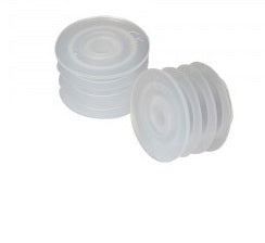 Apothecary Products Adapter Plug 24 mm Diameter, Medium, Flexible Flange, Oval - 75126
