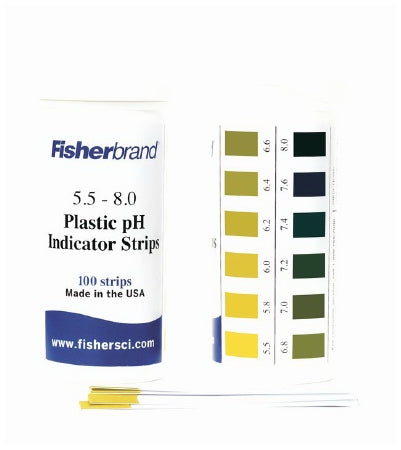 Fisher Scientific INDICATOR, PLASTIC 5.5-8PH (100/PK) - S04675
