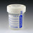 Globe Scientific Tite-Rite Specimen Container with Temperature Strip Polypropylene Patient Information Screw Cap 60 mL (2 oz.) Sterile - 6523TP