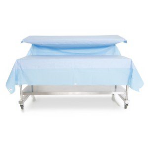 O&M Halyard - Table Back Padded Cover 60 Inch - 37498