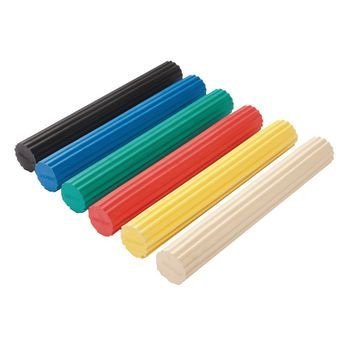 CanDo Twist-n-Bend Bar - Exercise Bar Set Tan / Yellow / Red / Green / Blue / Black - 551571