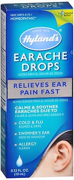 Hylands Hylands Ear Drying Aid 0.33 oz. Otic Drops 30C HPUS Belladonna / Calcarea Carbonica / Chamomilla / Lycopodium / Pulsatilla / Sulphur - 35497375162