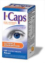 Alcon ICaps Multivitamin Supplement Vitamin A / Ascorbic Acid 3300 IU - 200 mg Strength Tablet 120 per Bottle - 65804054