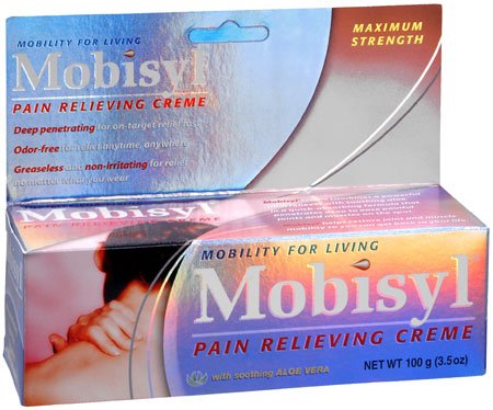 Mobisyl - Topical Pain Relief 3.1% - 16% - 10% Strength Camphor / Menthol / Methyl Salicylate Cream 3.5 oz. - 00225036011