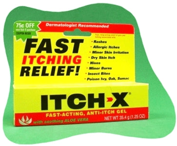 BF Ascher Itch-X Itch Relief 1% - 10% Strength Gel 1.25 oz. Tube - 225049533