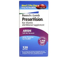 Bausch & Lomb PreserVision Multivitamin Supplement Vitamin A / Vitamin E / Ascorbic Acid 14320 IU - 200 IU - 226 mg Strength Softgel 60 per Box - 32420853210