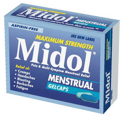 Bayer Midol Complete Cramp Relief 500 mg - 60 mg - 15 mg Strength Acetaminophen / Caffeine / Pyrilamine Maleate Gelcap 24 per Box - 12843017253