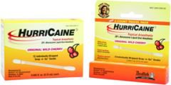Beutlich Inc HurriCaine Snap-N-Go Oral Pain Relief Oral Swab 72 per Box Individual Packet - 283056972