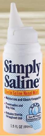 Simply Saline - Saline Nasal Spray 0.9% Strength 1.5 oz. - 02260002915