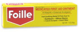 Foille - Topical Pain Relief 5% - 1% Strength Benzocaine / Chloroxylenol Ointment 1 oz. - 41388000302