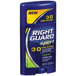 Right Guard 3D - Antiperspirant / Deodorant Solid 1.8 oz. Fresh Scent - 01700025173