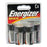 Eveready Battery Company Energizer Max Alkaline Battery C Cell 1.5V Disposable 4 Pack - 3980003976