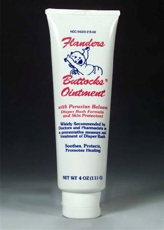 Flanders - Diaper Rash Treatment 4 oz. Tube Scented Ointment - 54323021502