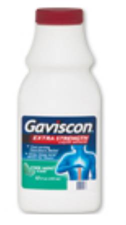 Gaviscon - Antacid 254 mg - 237.5 mg Strength Liquid 12 oz. - 00135009541
