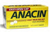 Emerson Healthcare Anacin Pain Relief 200 mg Strength Aspirin Tablet 100 per Bottle - 63736020045