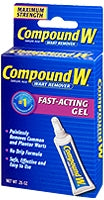 Medtech Laboratories Compound W Wart Remover 17% Strength Gel 0.25 oz. - 75137058507