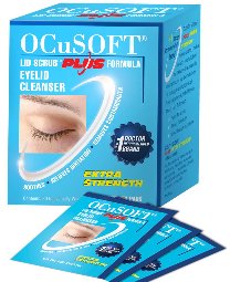 Ocusoft Eyelid Cleanser Ocusoft Lid Scrub Plus 30 Per Box Wipe - 1571810430
