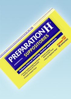 Pfizer Preparation H Hemorrhoid Relief Rectal Suppository 24 per Box - 573288320