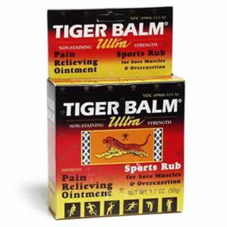 Prince of Peace Enterprises Tiger Balm Ultra Topical Pain Relief 11% - 11% Strength Camphor / Menthol Ointment 50 Gram - 39278031541