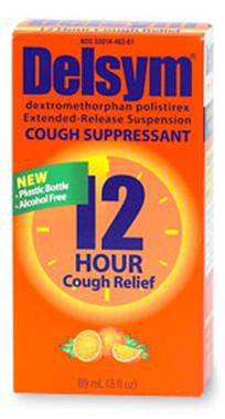 Reckitt Benckiser Delsym Cold and Cough Relief 30 mg / 5 mL Strength Liquid 3 oz. - 63824017563