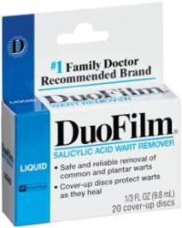 Bayer Duofilm Wart Remover 17% Strength Topical Solution 0.33 oz. - 11017025220